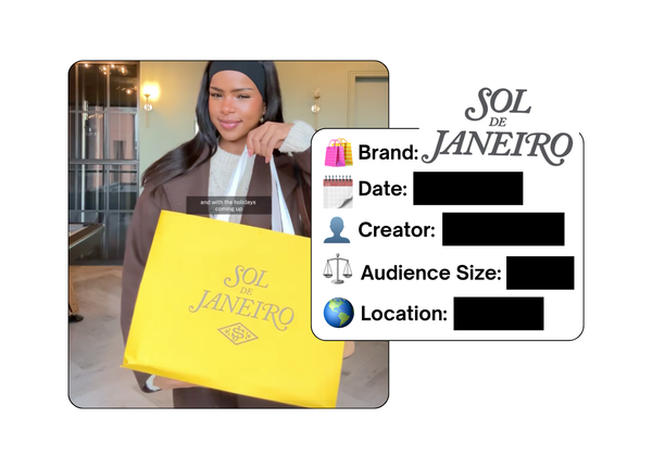 Spotted: Sol de Janeiro in a new paid collab