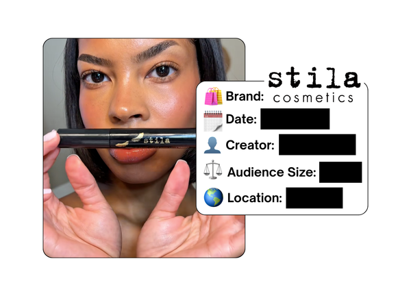 Spotted: Stila Cosmetics in a new paid collab