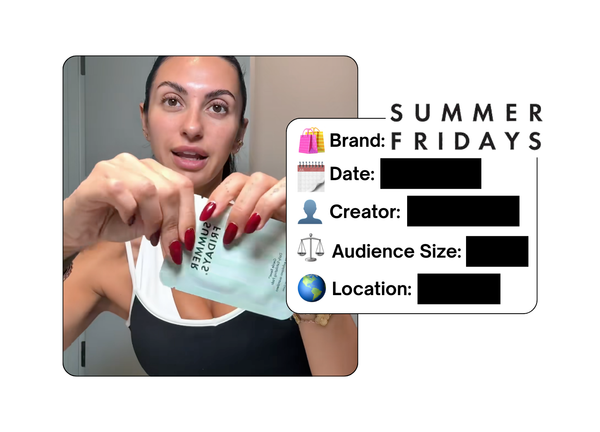 Spotted: Summer Fridays in a new paid collab