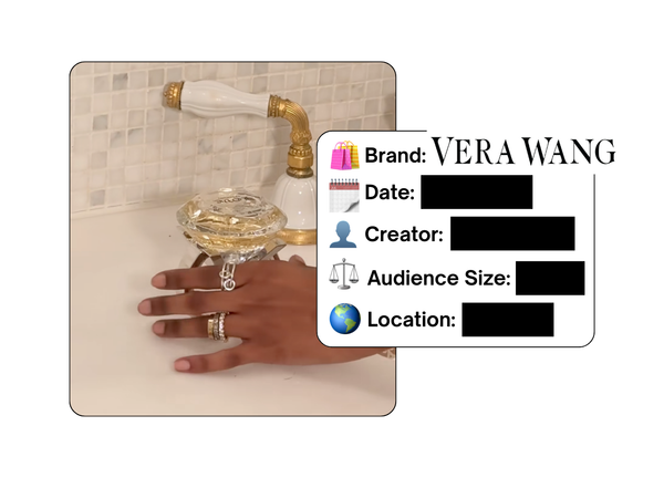 Spotted: Vera Wang in a new paid collab