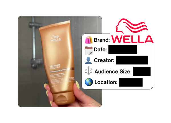 Spotted: Wella Professionals in a new paid collab