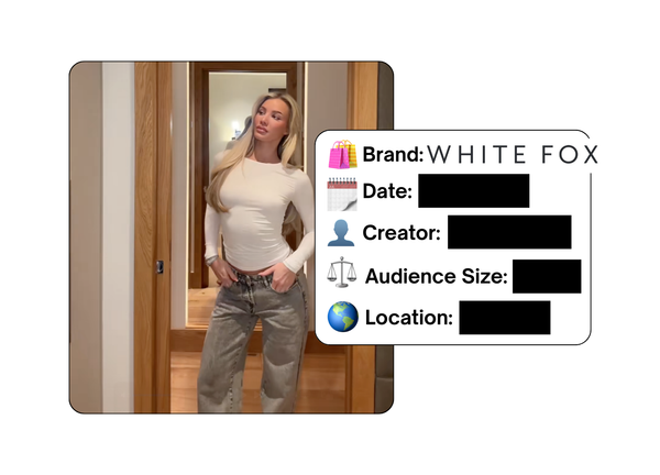 Spotted: White Fox Boutique in a new paid collab