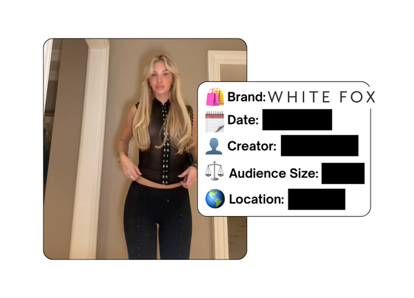 Spotted: White Fox Boutique in a new paid collab