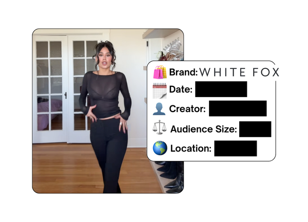 Spotted: ‎White Fox Boutique in a new paid collab