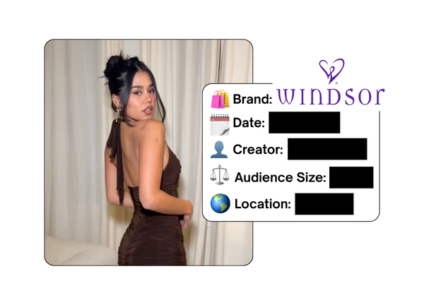 Spotted: ‎Windsor in a new paid collab