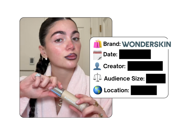 Spotted: Wonderskin in a new paid collab