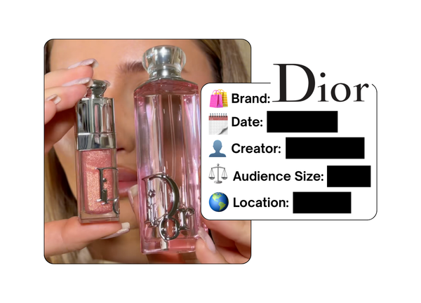 Spotted: Dior Beauty in a new paid collab