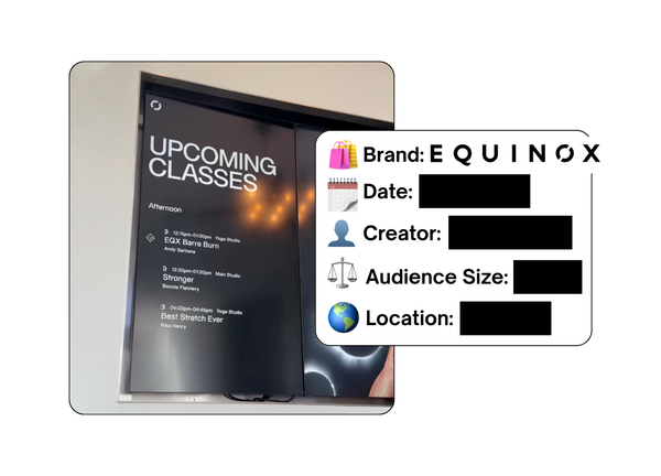 Spotted: Equinox in a new paid collab