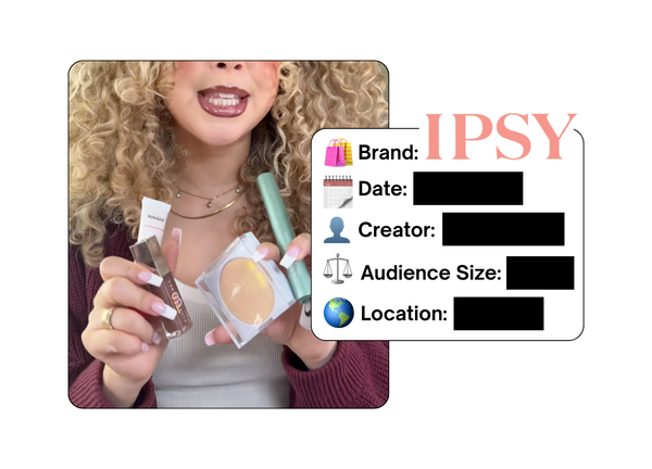 Spotted: IPSY in a new paid collab