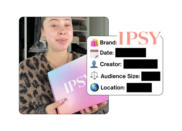 Spotted: IPSY in a new paid collab