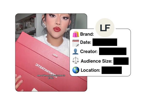 Spotted: LOOKFANTASTIC in a new paid collab