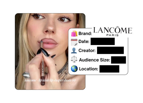 Spotted: Lancôme in a new paid collab
