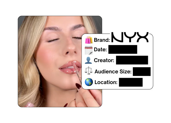 Spotted: NYX Cosmetics in a new paid collab