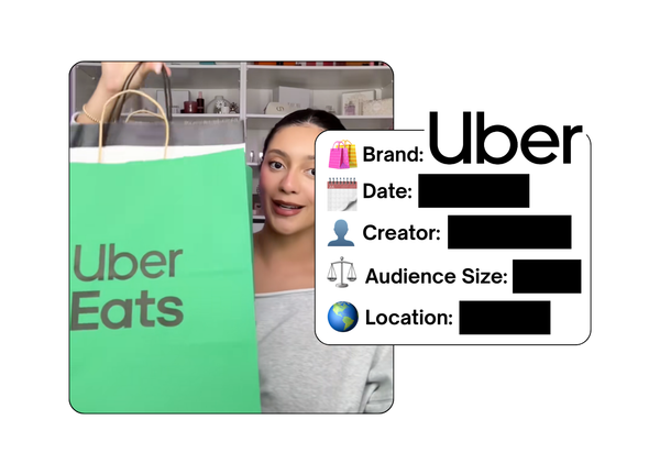 Spotted: Uber in a new paid collab