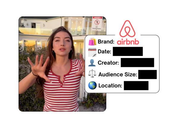 Spotted: Airbnb in a new paid collab