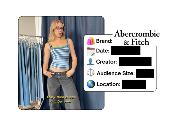 Spotted: Abercrombie in a new paid collab
