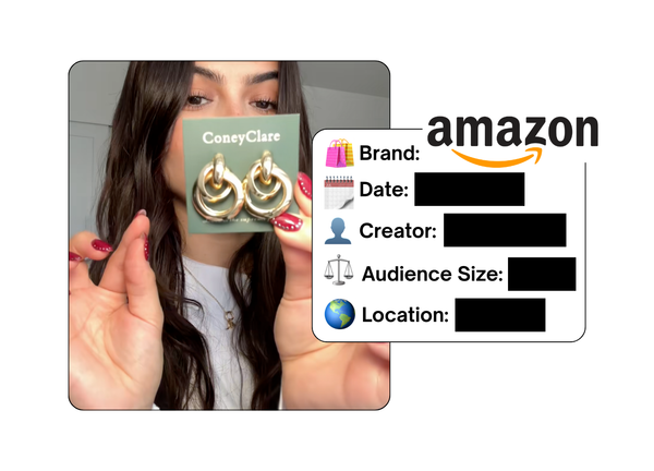 Spotted: Amazon in a new paid collab