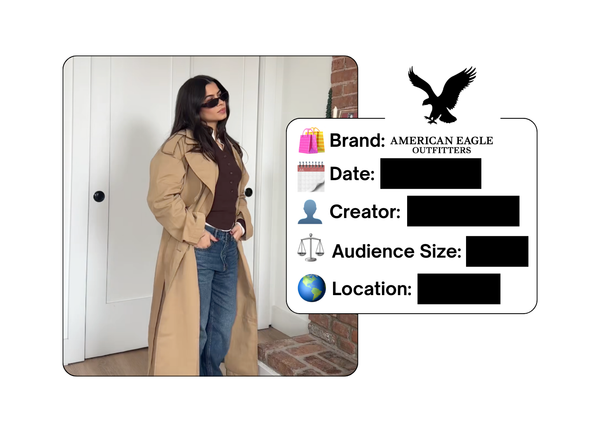 Spotted: American Eagle in a new paid collab