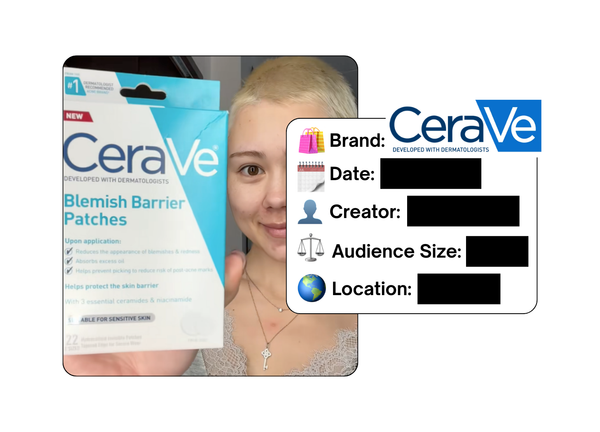 Spotted: CeraVe in a new paid collab