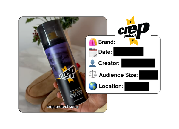 Spotted: Crep Protect in a new paid collab