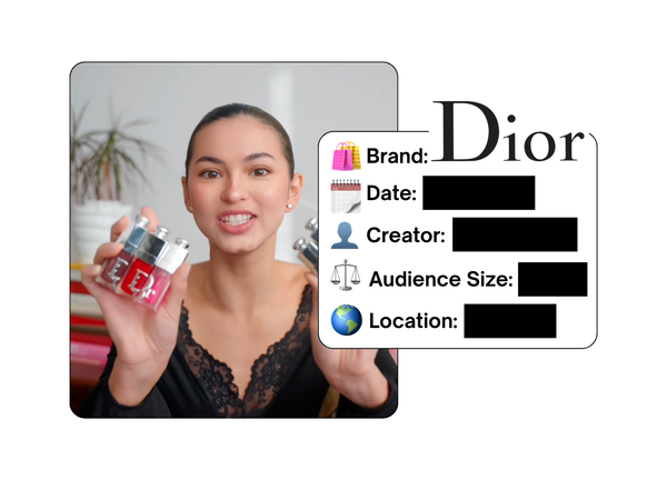 Spotted: Dior Beauty in a new paid collab