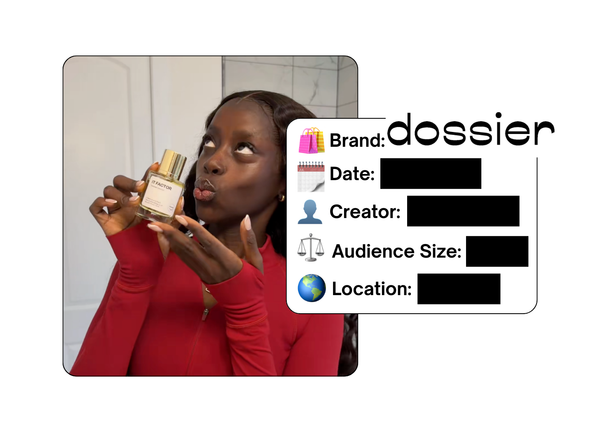 Spotted: Dossier in a new paid collab