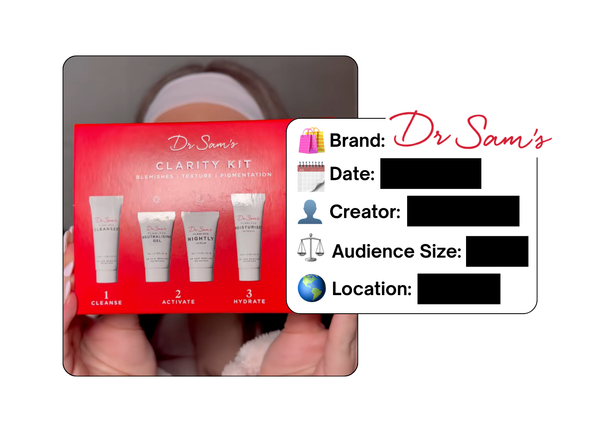 Spotted: Dr Sam's in a new paid collab