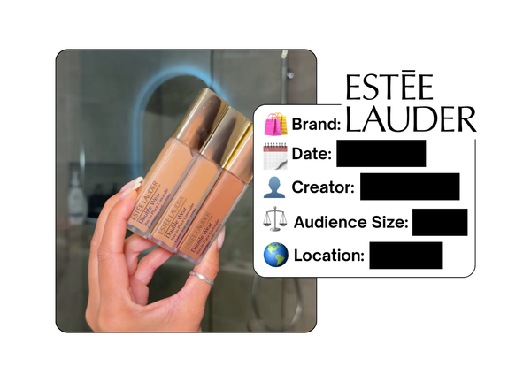 Spotted: Estée Lauder in a new paid collab