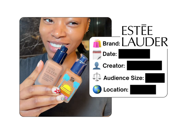 Spotted: Estée Lauder in a new paid collab