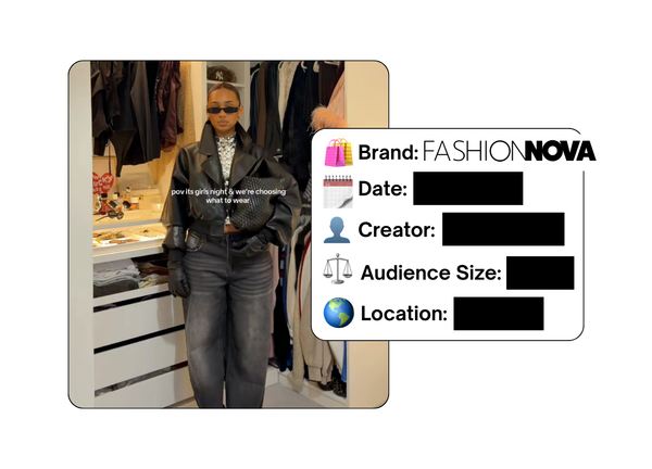 Spotted: Fashion Nova in a new paid collab