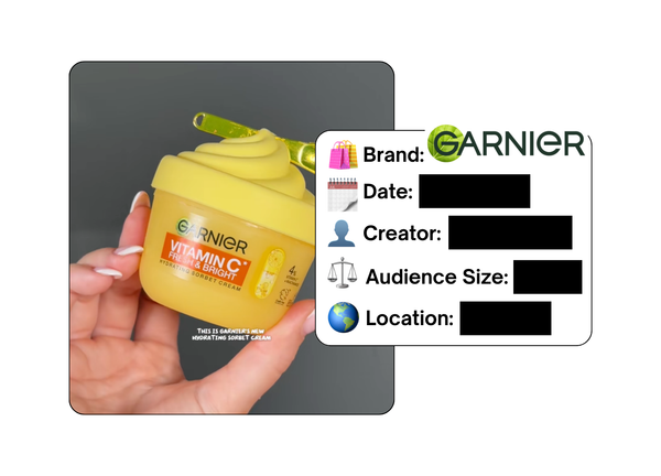 Spotted: Garnier in a new paid collab