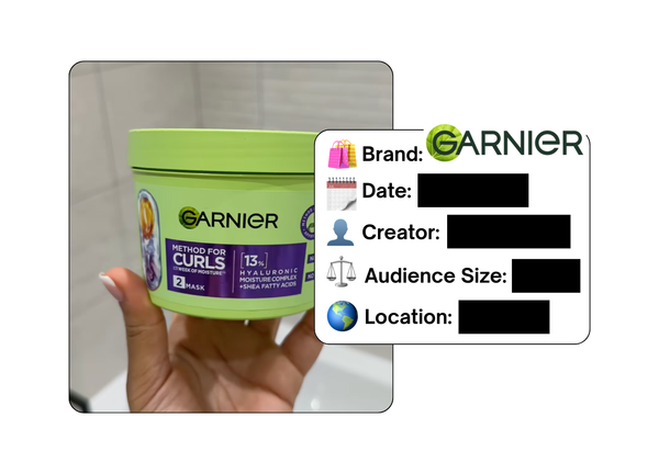 Spotted: Garnier in a new paid collab