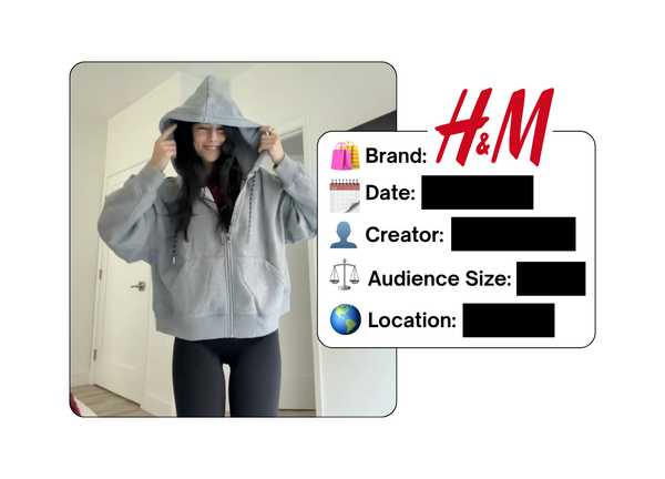 Spotted: H&M in a new paid collab