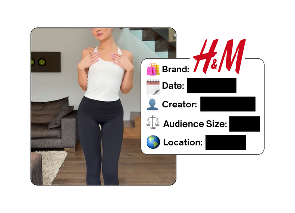 Spotted: H&M in a new paid collab