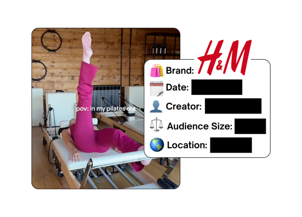 Spotted: H&M in a new paid collab