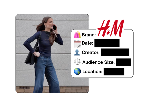 Spotted: H&M in a new paid collab