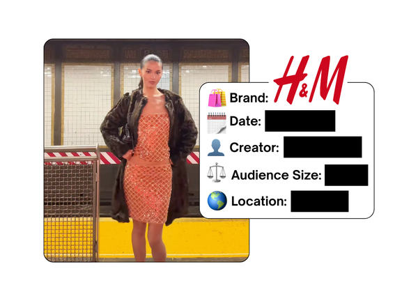 Spotted: H&M in a new paid collab