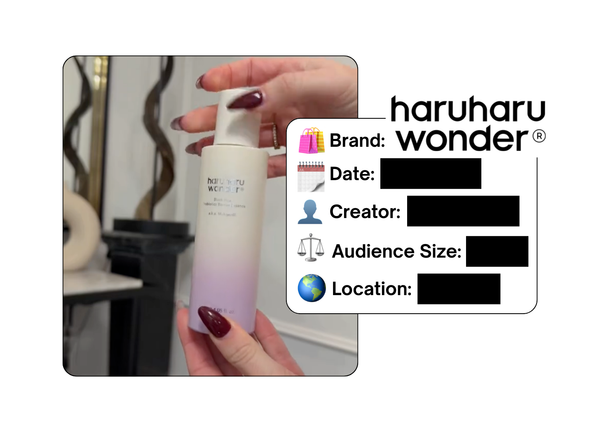 Spotted: Haruharu Wonder in a new paid collab