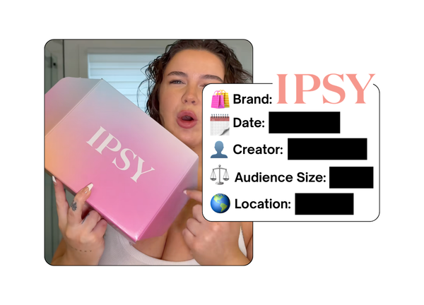 Spotted: IPSY in a new paid collab