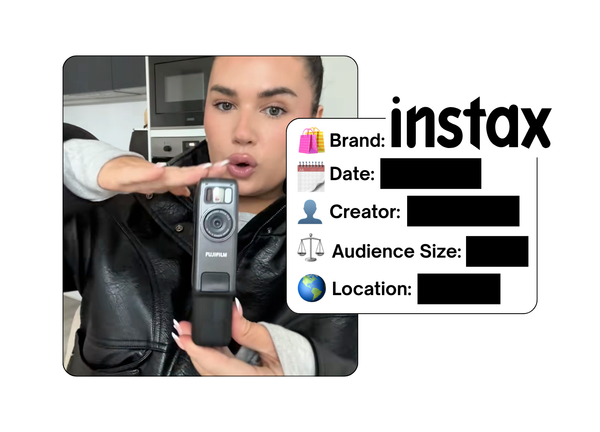 Spotted: Instax in a new paid collab