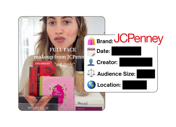 Spotted: JCPenney in a new paid collab