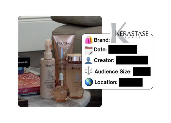 Spotted: Kerastase in a new paid collab