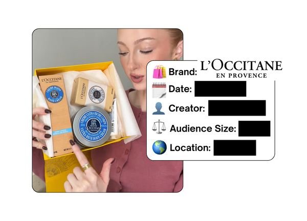 Spotted: L'Occitane in a new paid collab