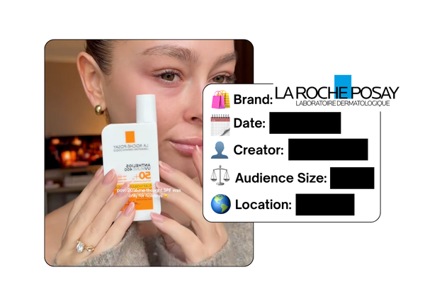 Spotted: La Roche-Posay in a new paid collab
