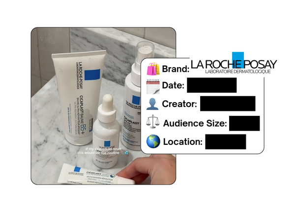 Spotted: La Roche-Posay in a new paid collab