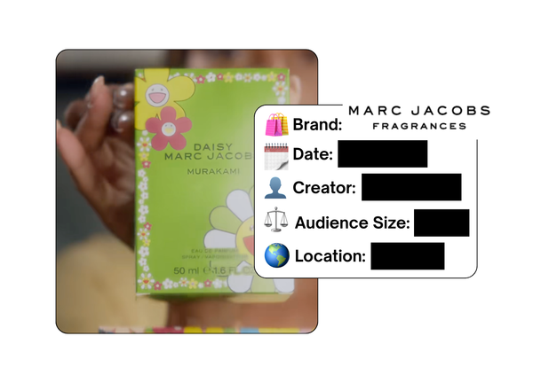 Spotted: Marc Jacobs Fragrances in a new paid collab