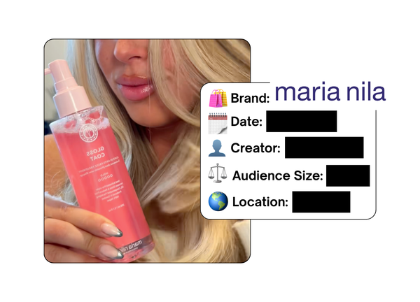 Spotted: Maria Nila in a new paid collab