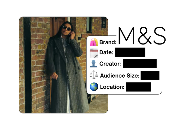 Spotted: Marks & Spencer in a new paid collab