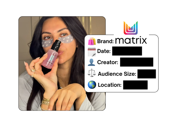 Spotted: Matrix in a new paid collab