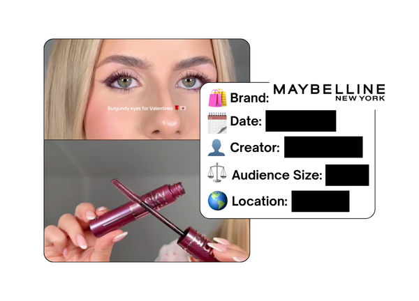 Spotted: Maybelline in a new paid collab